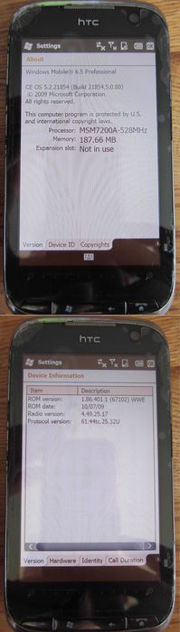 HTC Touch Pro2 T7373 Windows Mobile 6.5 + rysik