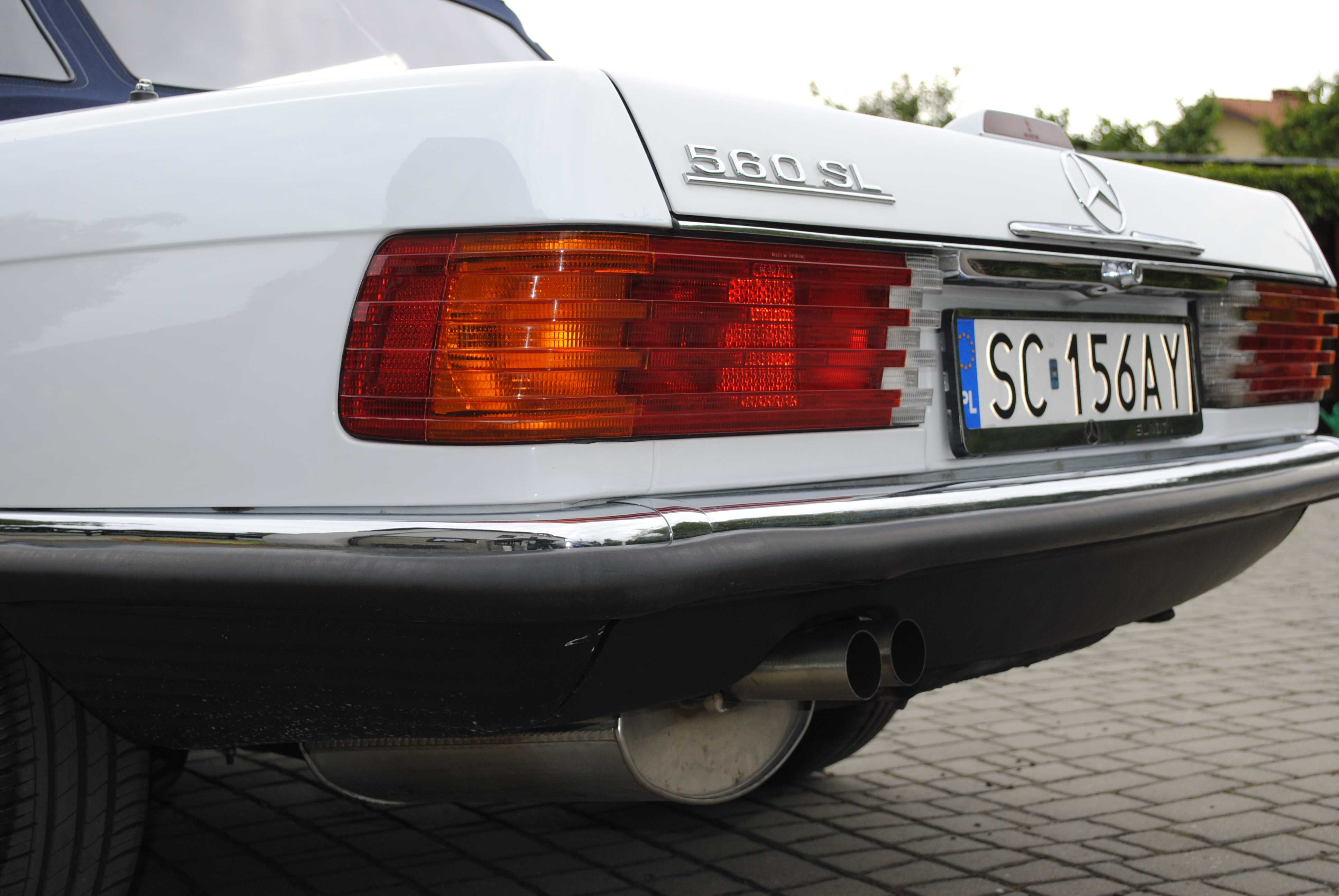 Mercedes sl 107 ...89rok bajka