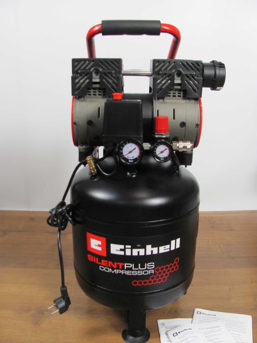 Компресор безшумний безоливний Einhell TE-AC 135/24 Silent з Німеччини