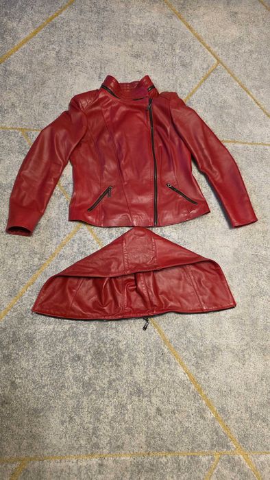 Kurtka skórzana damska