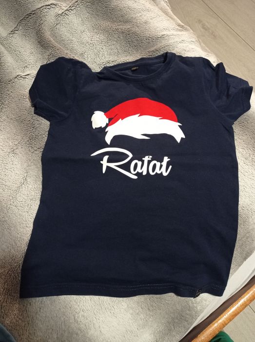 Koszulka świąteczna z imieniem Rafał