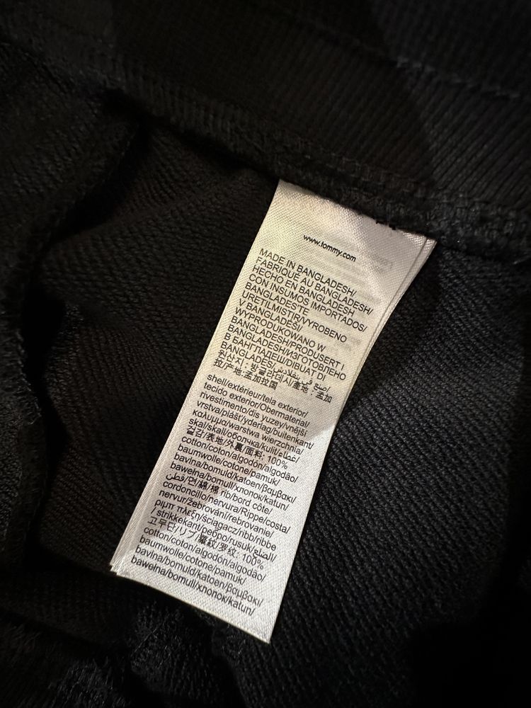 Tommy Hilfiger jeans spodnie dresowe męskie S 36 czarne dres