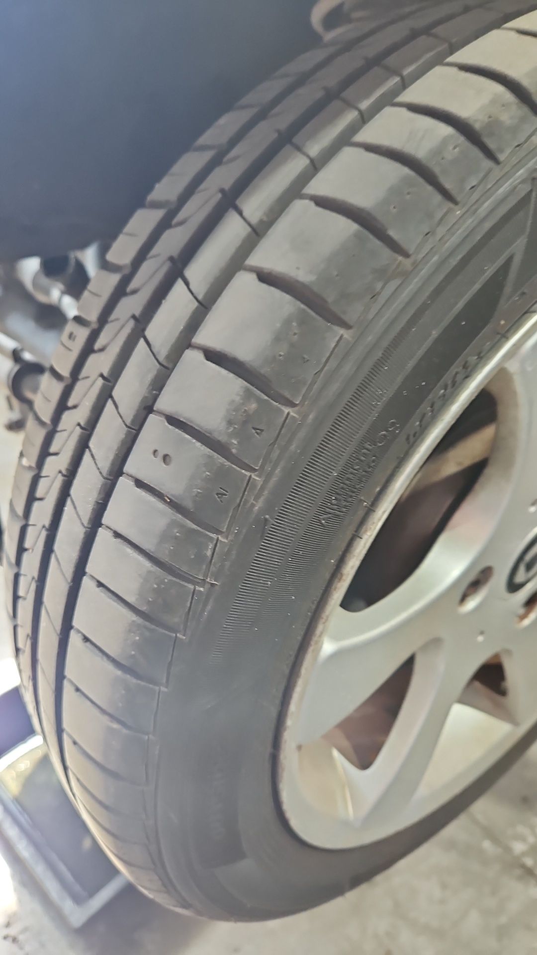 Smart 450 e 451 jantes com pneus quase novos