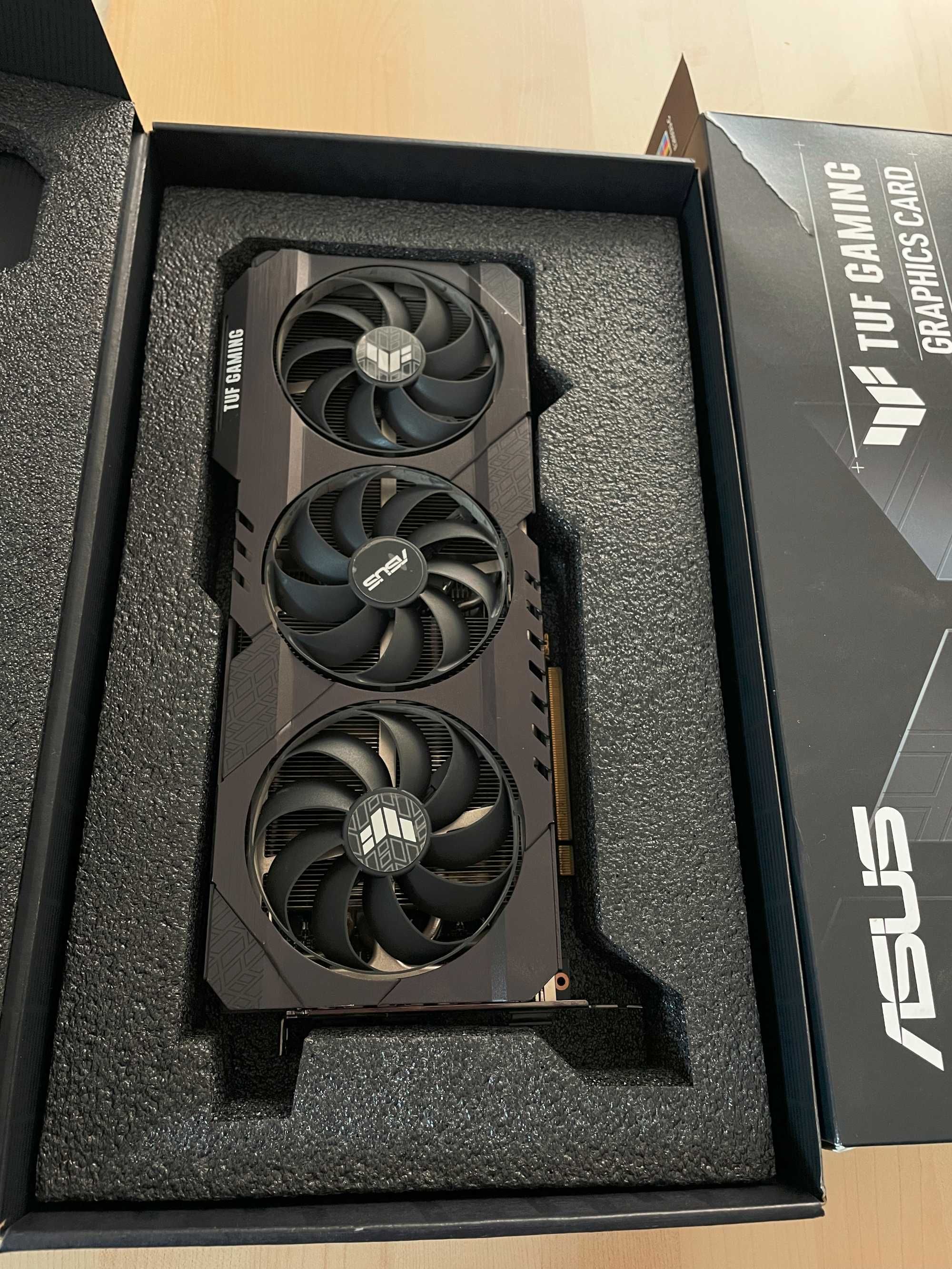 Potężna karta graficzna ASUS RTX TUF 3080 10GB OC stan bdb