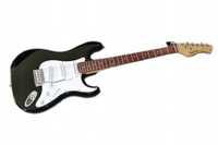 Harley Benton ST-20 BK gitara STRATOCASTER nowa - ustawiona!