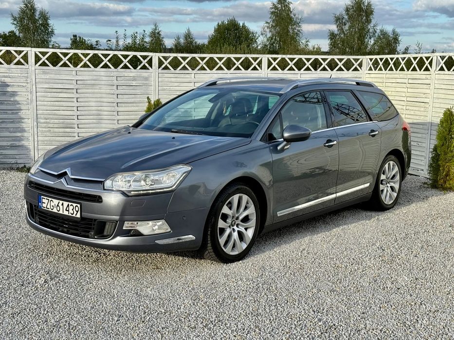 Citroën C5 2011 R, 2.0 HDi, 163 KM, Xenon, Tourer, Skóra, Navi, Stan BDB, ZAMIANA