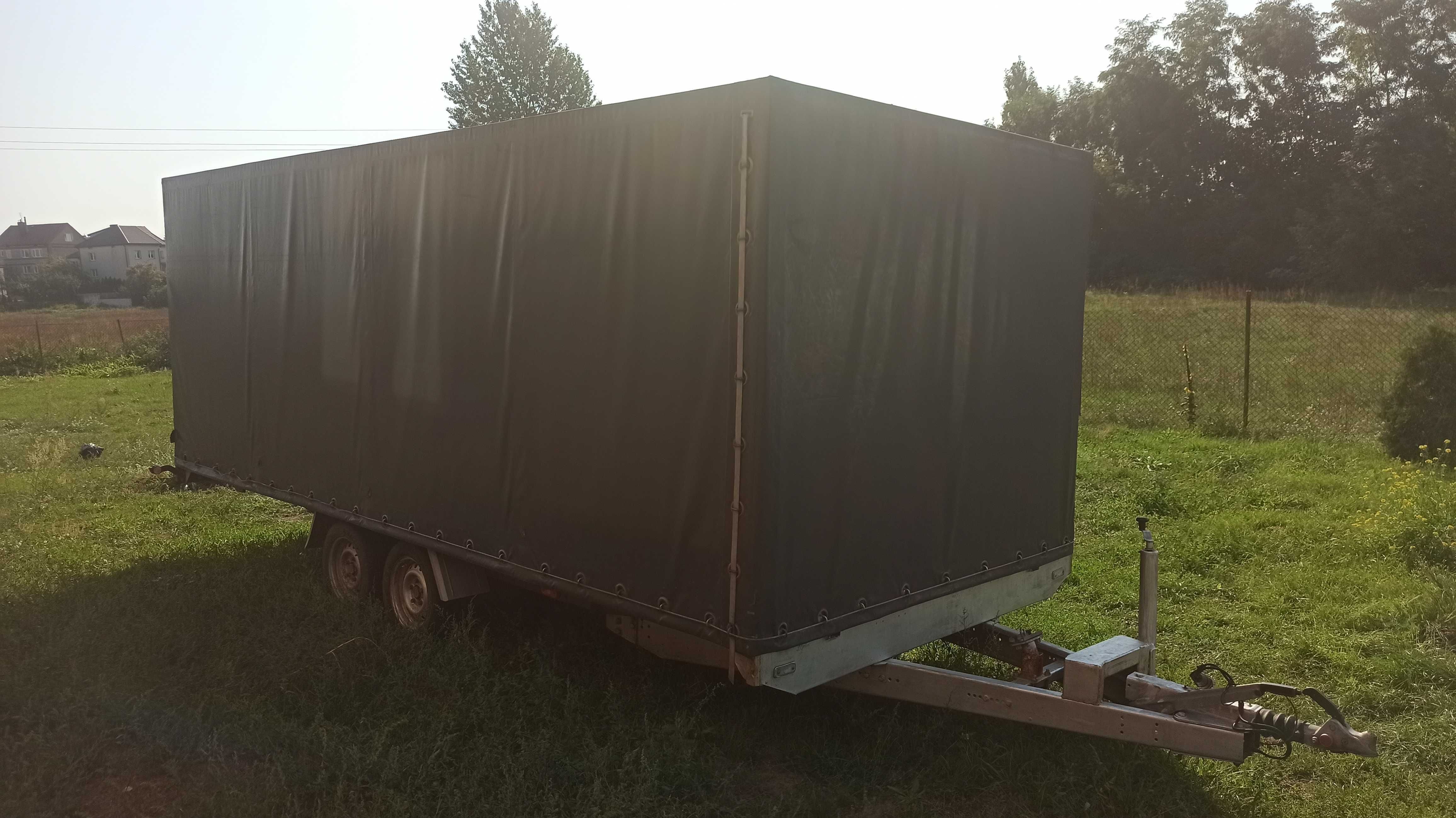 przyczepa cieżarowa martz 3000kg stan bdb 5 m długości