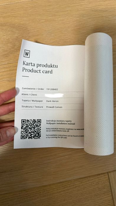 Tapeta wallcolors Dark Heron