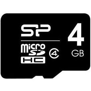 ОРИГИНАЛЬНАЯ SP- mikro SD- КАРТА ПАМЯТИ  4gb 10 кл-са с адап-ром, своя
