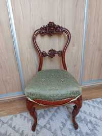 Krzesło rzeźbione Rokoko Dekoracyjne krzesło Fotel do renowacji