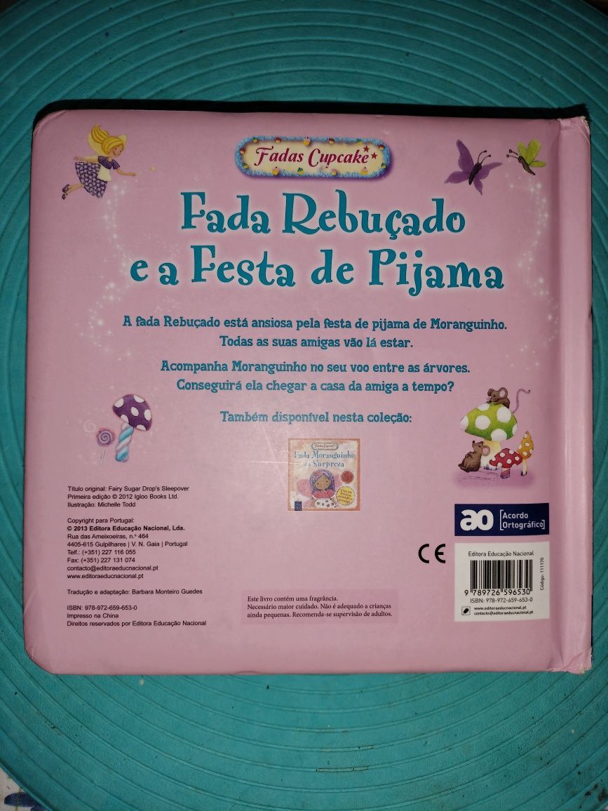 A fada rebuçado e a festa de pijama