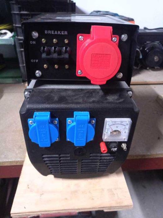 Generator prądu- alternator 7,5 KVA 230/400V