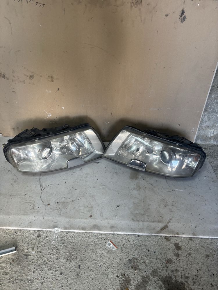 Lampy przód przednie lewa prawa Skoda superb I 1 xenon