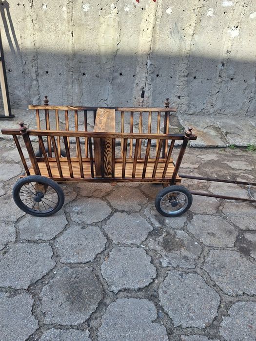 Wóz drewniany drabiniasty
