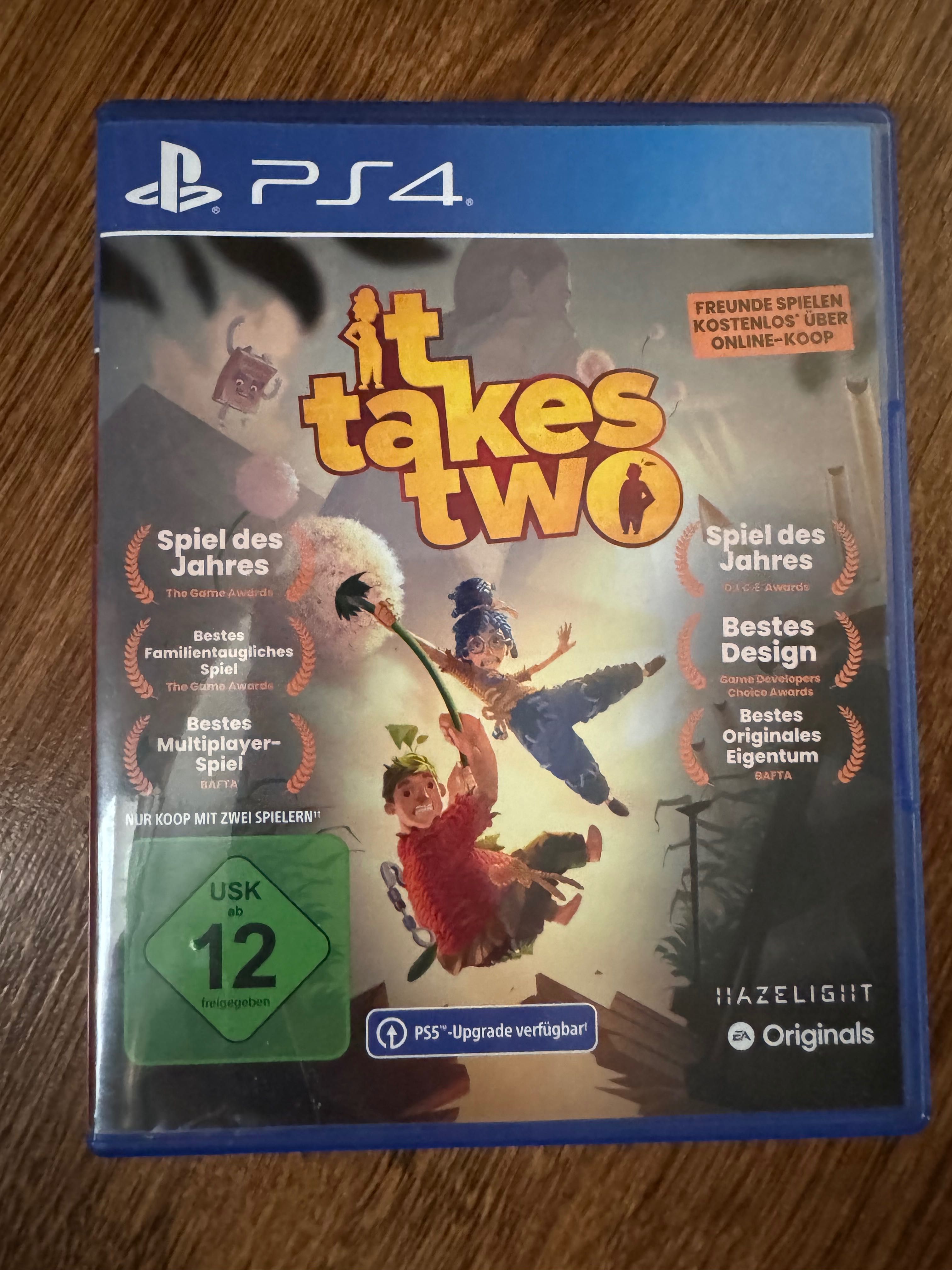 It takes two/гра на PS для двох