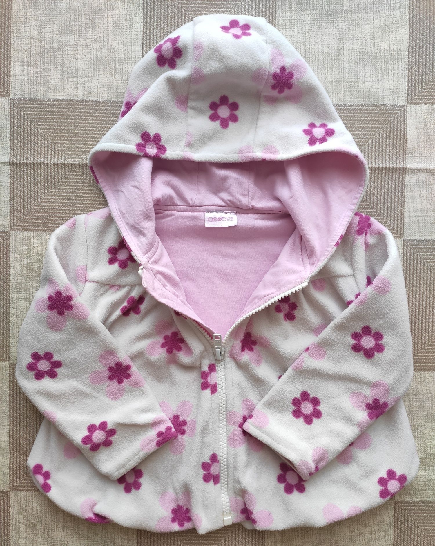 Bluza z kapturem polar r. 80/86
