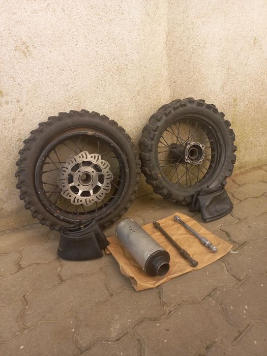 Pit bike - jantes 12/12 e outras peças
