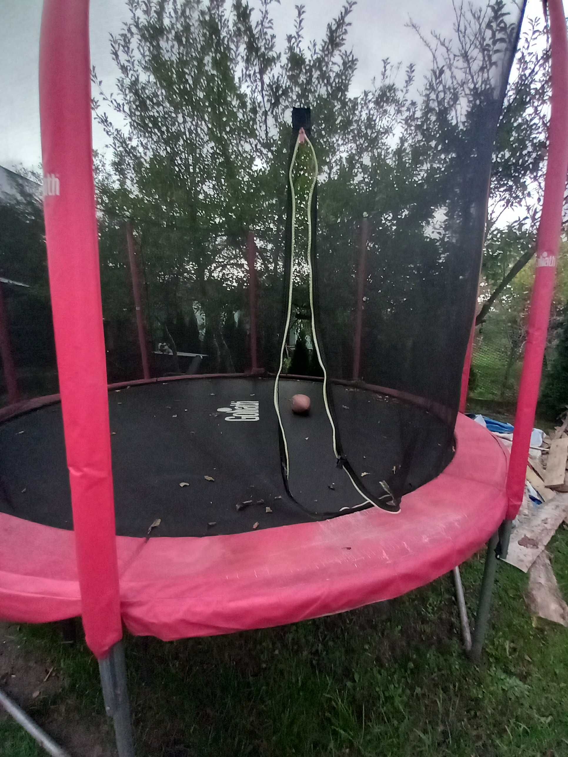 Trampolina uzywana duza srednicz 360cm