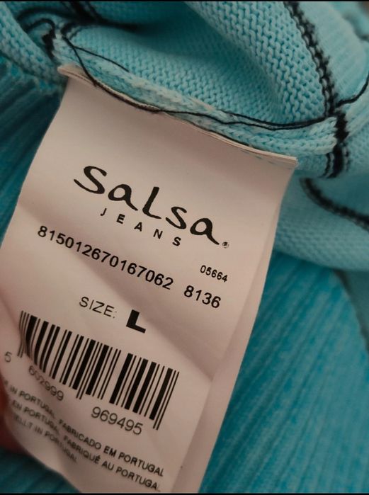 Camisola gola em V Salsa Jeans