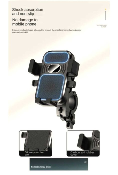 Uniwersalny uchwyt na telefon rowerowy 360°