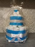 Tort z pieluch, prezent na Chrzciny, Baby Shower.