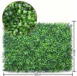 Jardim sebe vertical artificial 60cm x 40cm vedação e privacidade