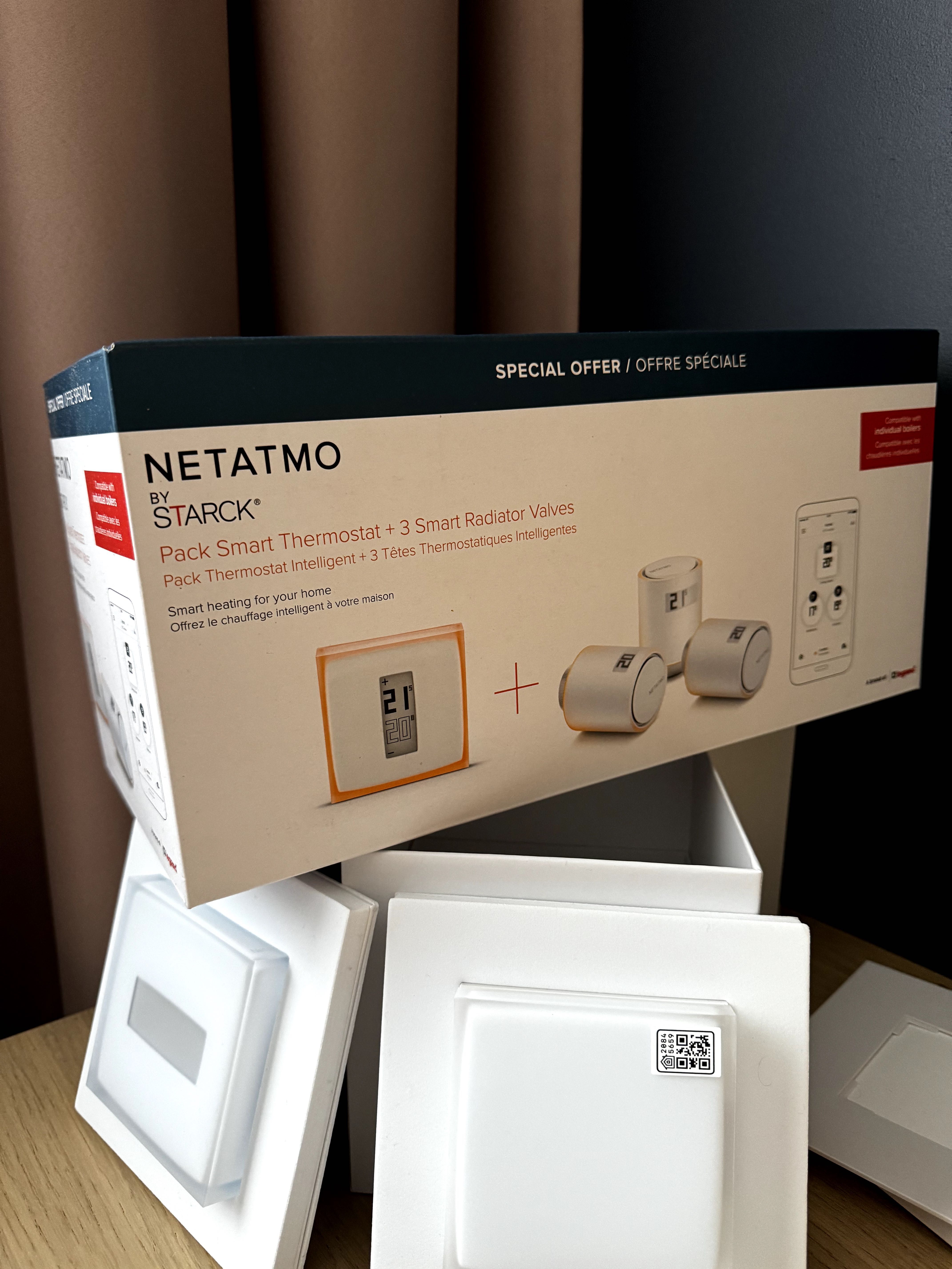 Netatmo NET01-N-EC-UK bramka z termostatem z zestawu
