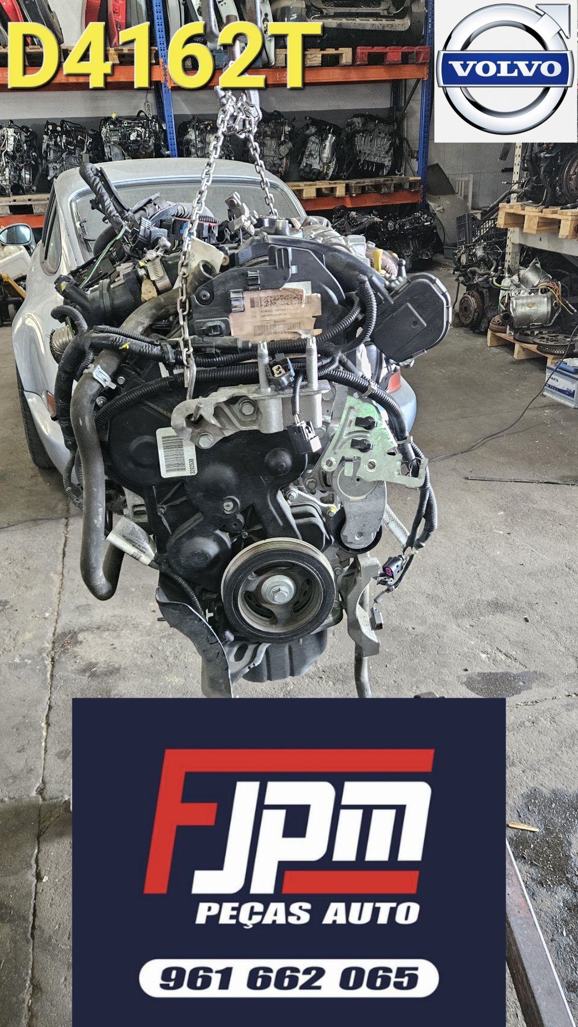 Motor volvo v40 1.6d D4162T