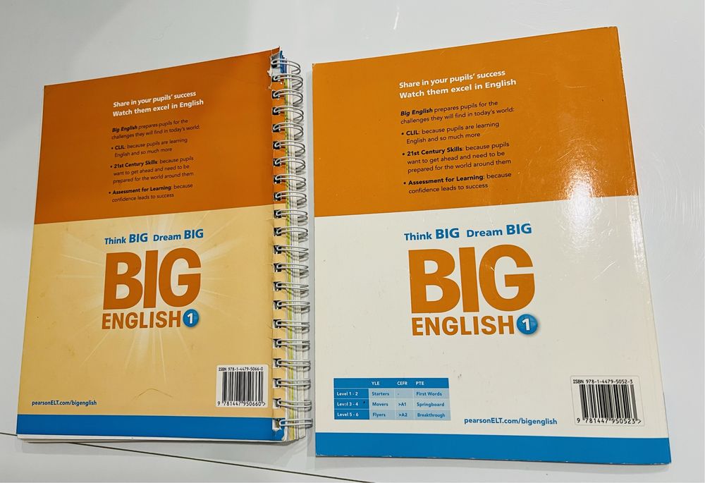 Big English 1 Pearson książka nauczyciela+ćwiczenia