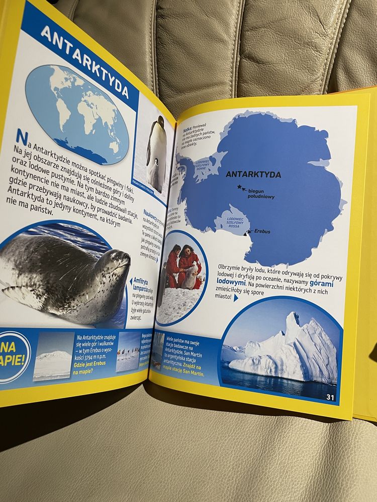 książka National geographic kids mój pierwszy Atlas świata