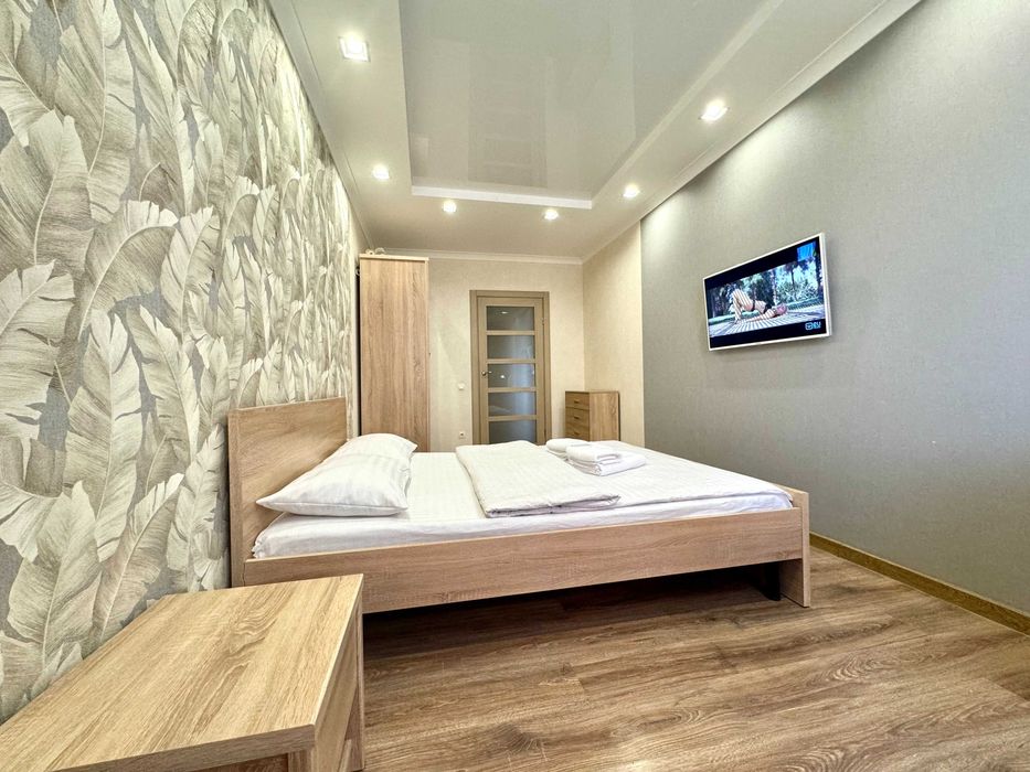 ApartPoltava 2-кімн у НОВОБУДОВІ закритий двір,велика ВАННА, ПОДОБОВО