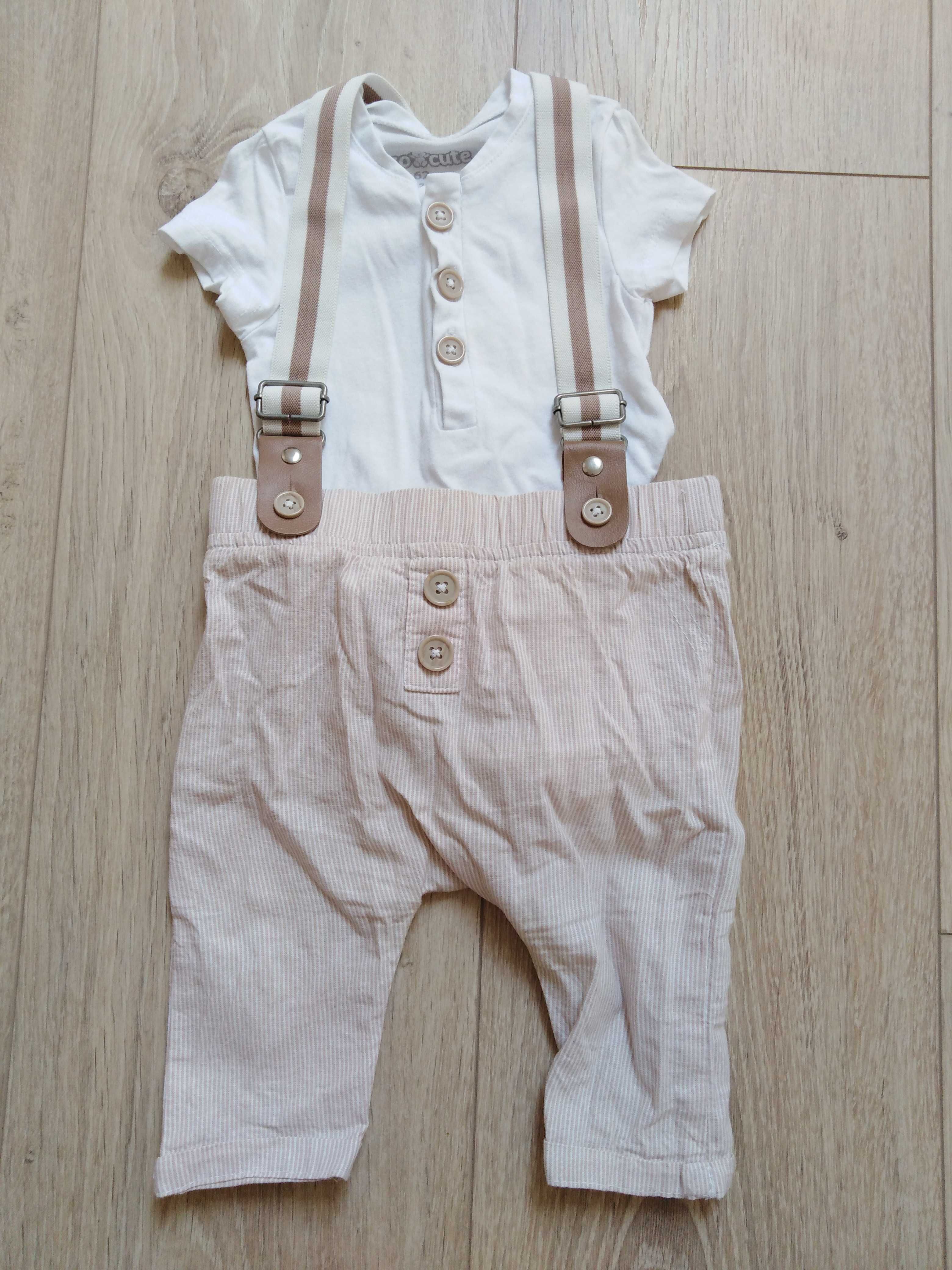Ubranka dla niemowląt roz. 62-68