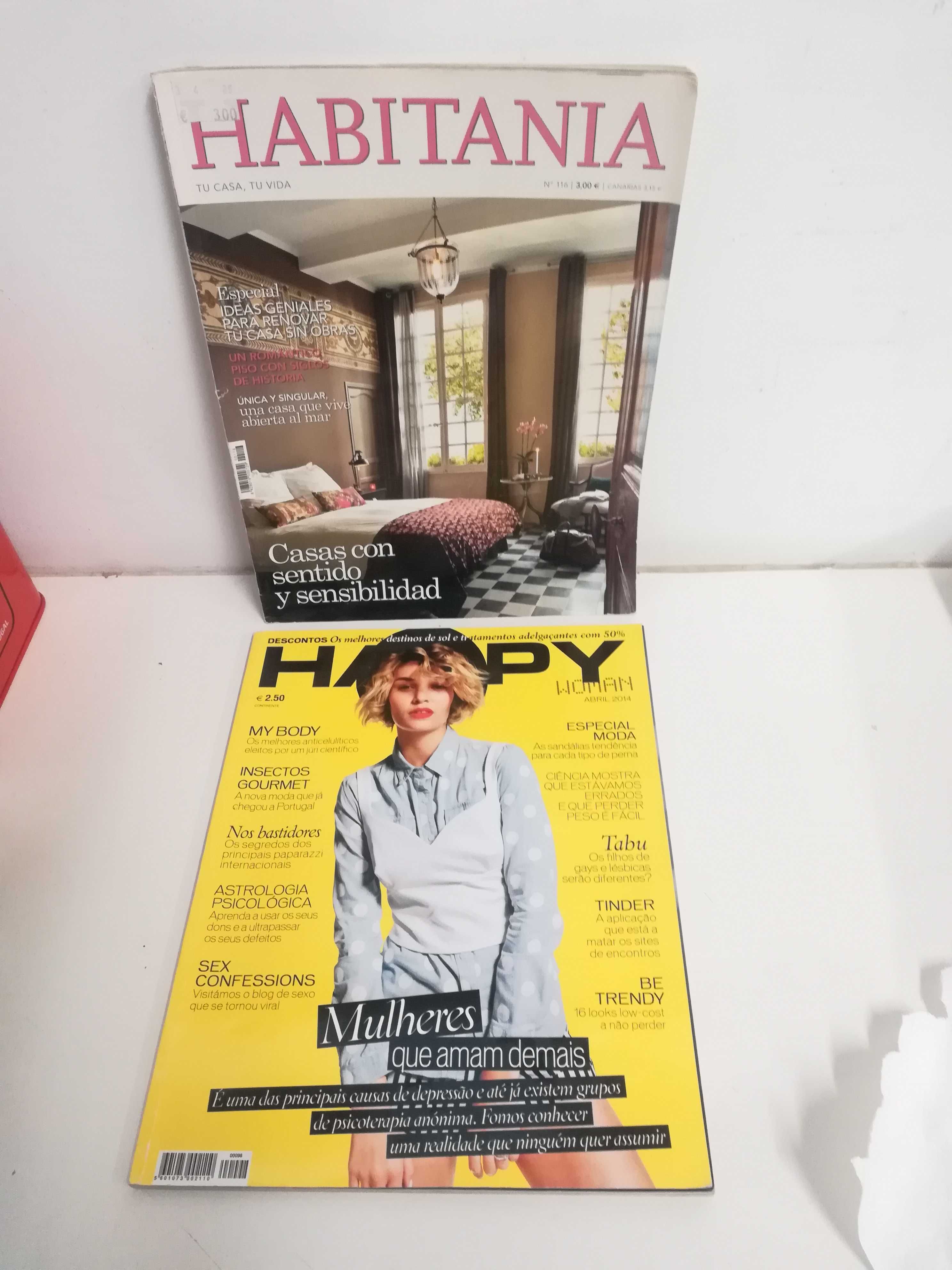 Revistas Volta ao Mundo  iHOLA! Caras Lux e Happy