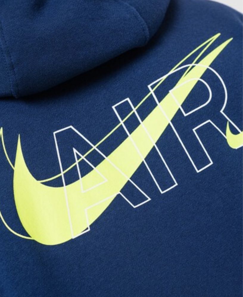 Худі Nike NSW Hoodie PO Air Print DD9694-410 Оригинал Найк Толстовка