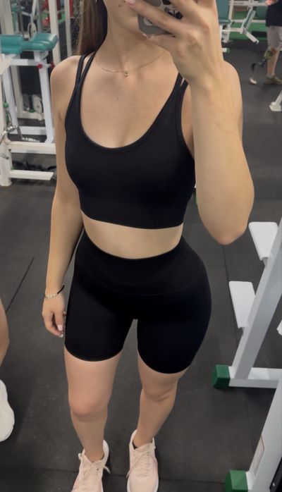 Комплект з пуш ап, шорти та топ push up шорты и топик пуш ап костюм