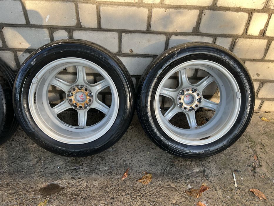 R16 5*112 резина диски титани