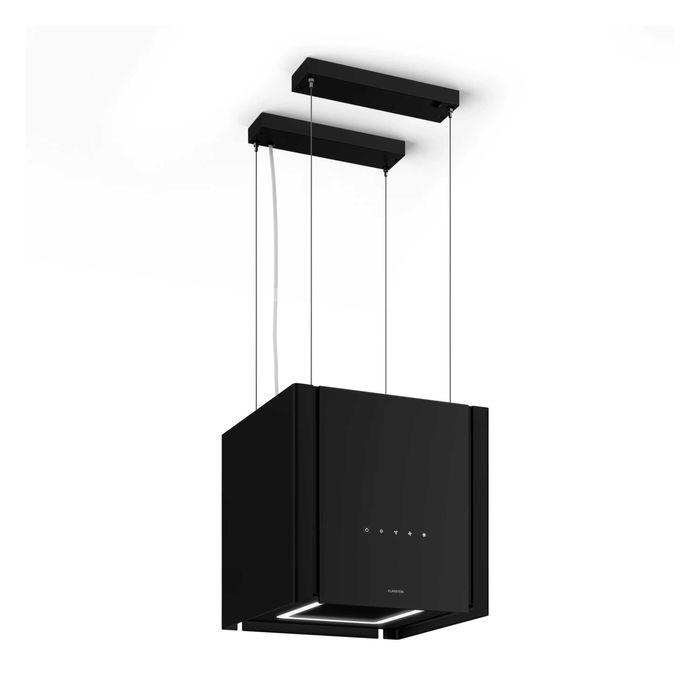 Velaire 40cm Ssanie Okap wyspowy Czarny