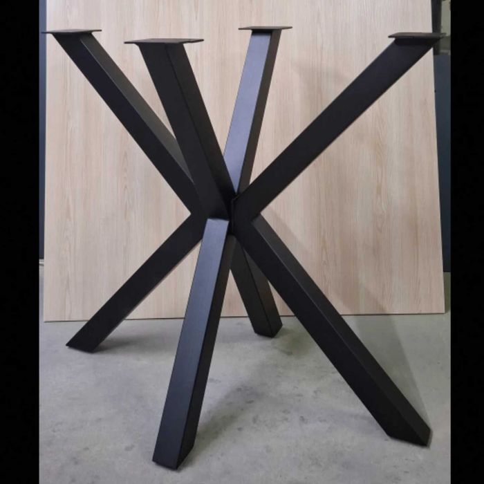 Металеве підстілля Лофт Опора для столу з профільної труби Опора Ножки