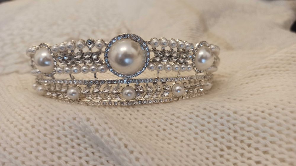 Diadem z perełkami