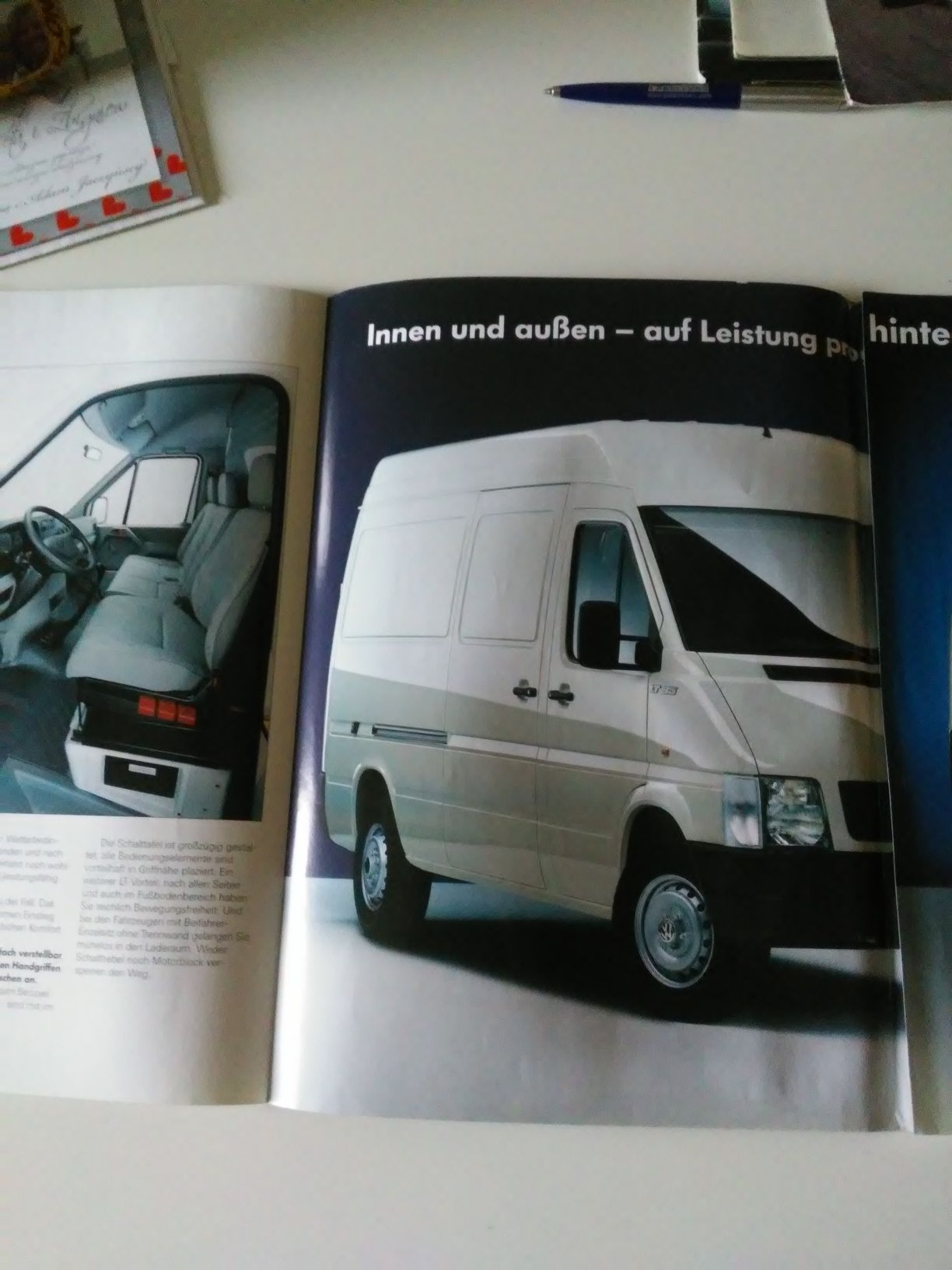 Prospekt samochodowy Volkswagen LT
