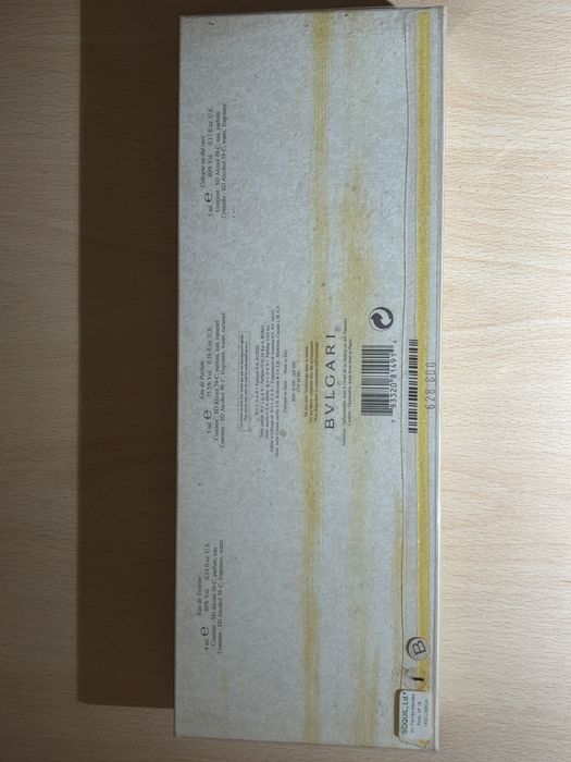 Bvlgari Perfumes Miniatura Vintage
