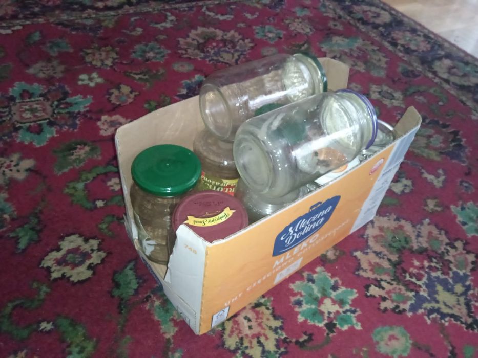 Słoiki duże, 10 szt.