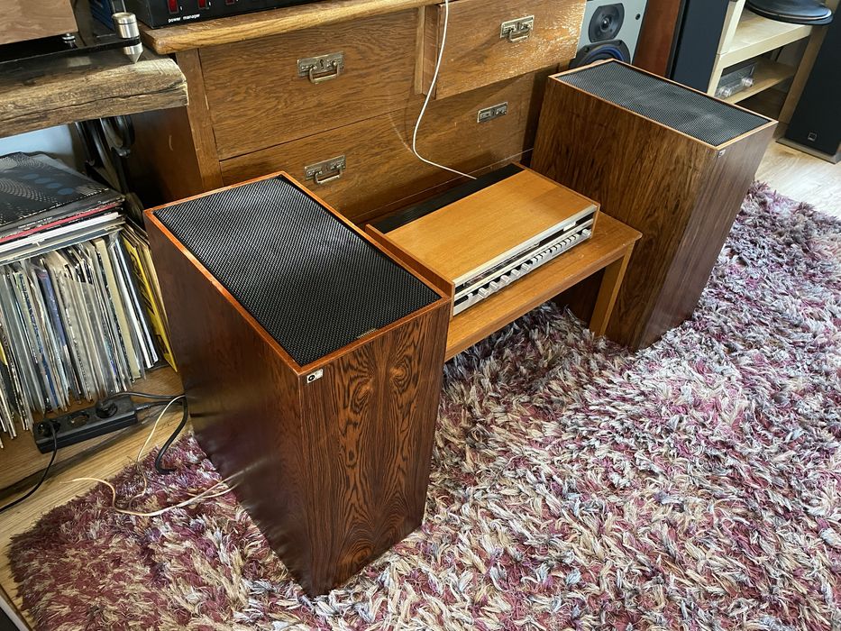 Kolumny Sonab  oa-5 philips 9710 AlniCo ratytas w palisandrze vintage