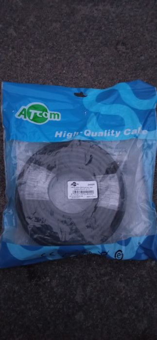 Кабель HDMI -> HDMI v2.0 ATcom 4K Red/Gold 20 м (24920)