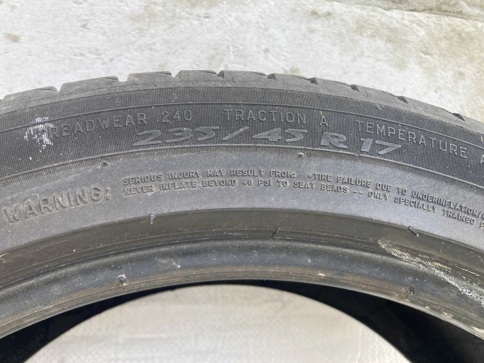 Opona letnia Michelin Primacy 3 235/45 R17 5mm 2019r
