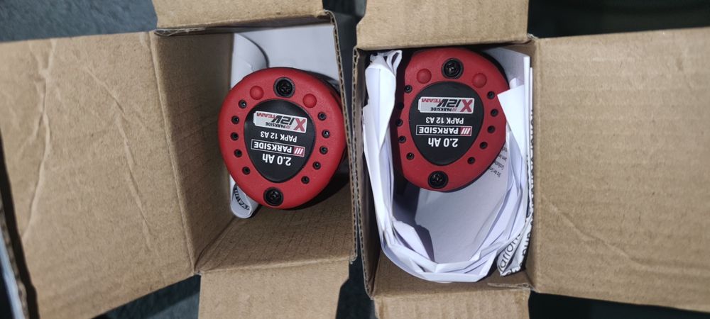 2x Akumulator parkside wkrętarka wiertarka 12v 2Ah nowe nieużywane