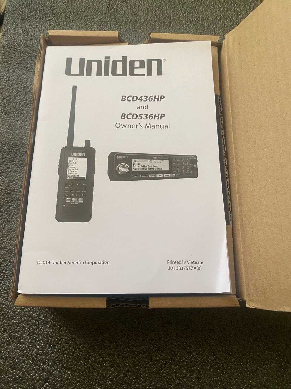 Радиосканер Uniden Bearcat BCD436HP