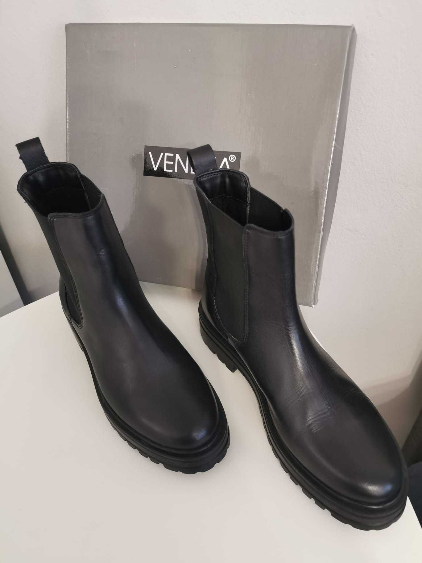 Botki skórzane Venezia rozmiar 41
