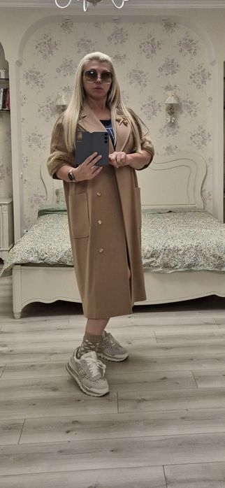 Пальто демісезон кемел