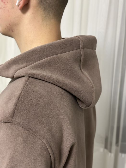 Теплий спортиврий костюм Nike зима осінь полар фліс XL однотонний Найк